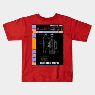 Computer Readout Showing NextGen Disruptor Kids T-Shirt